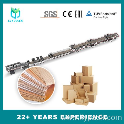 High Speed corrugated cardboard production line